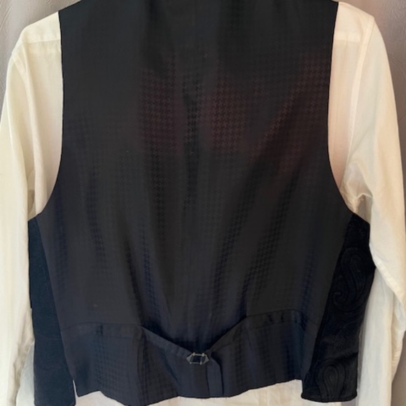 John Varvatos Paisley Vest - Picture 4 of 5
